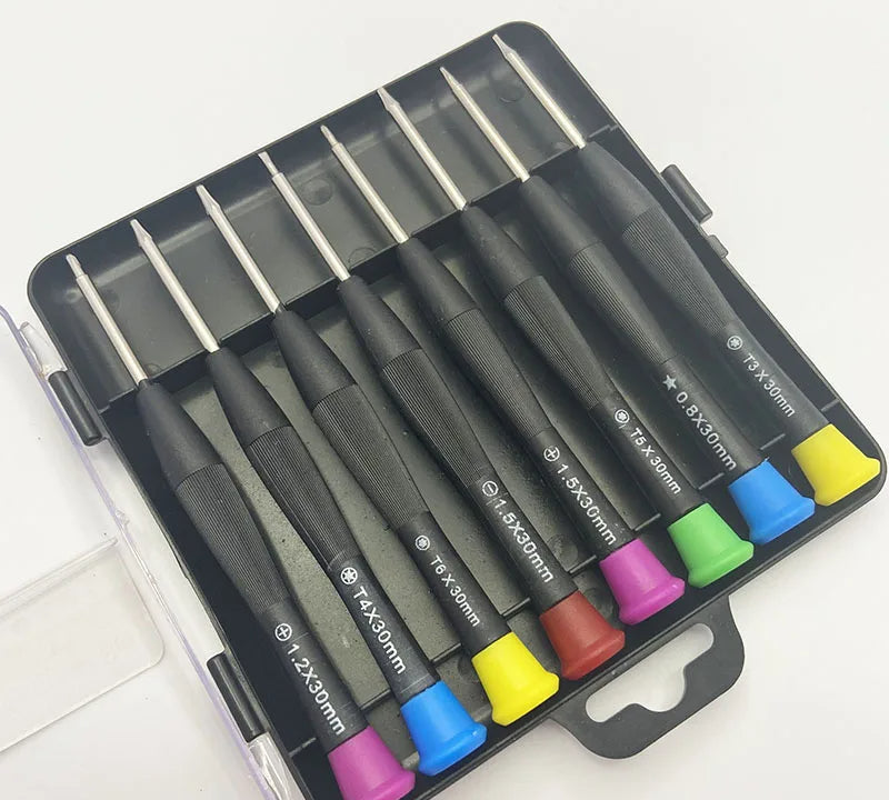 8 in 1 Screwdriver Set for mobile laptops and tablets repairing SH-6308A (random color)