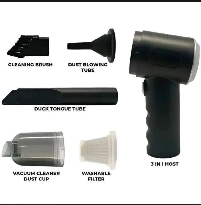 AS 228 - 3 In 1 Portable Vacuum Cleaner, vacuum for car - vacuum for home - duster