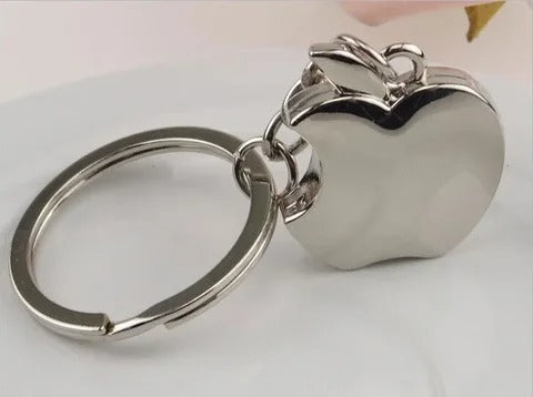 01 PCs Apple Design Keychain | Best Quality Key Chain | Key-Chain For Motorcyles - KeyChain For Cars ( Random Color )