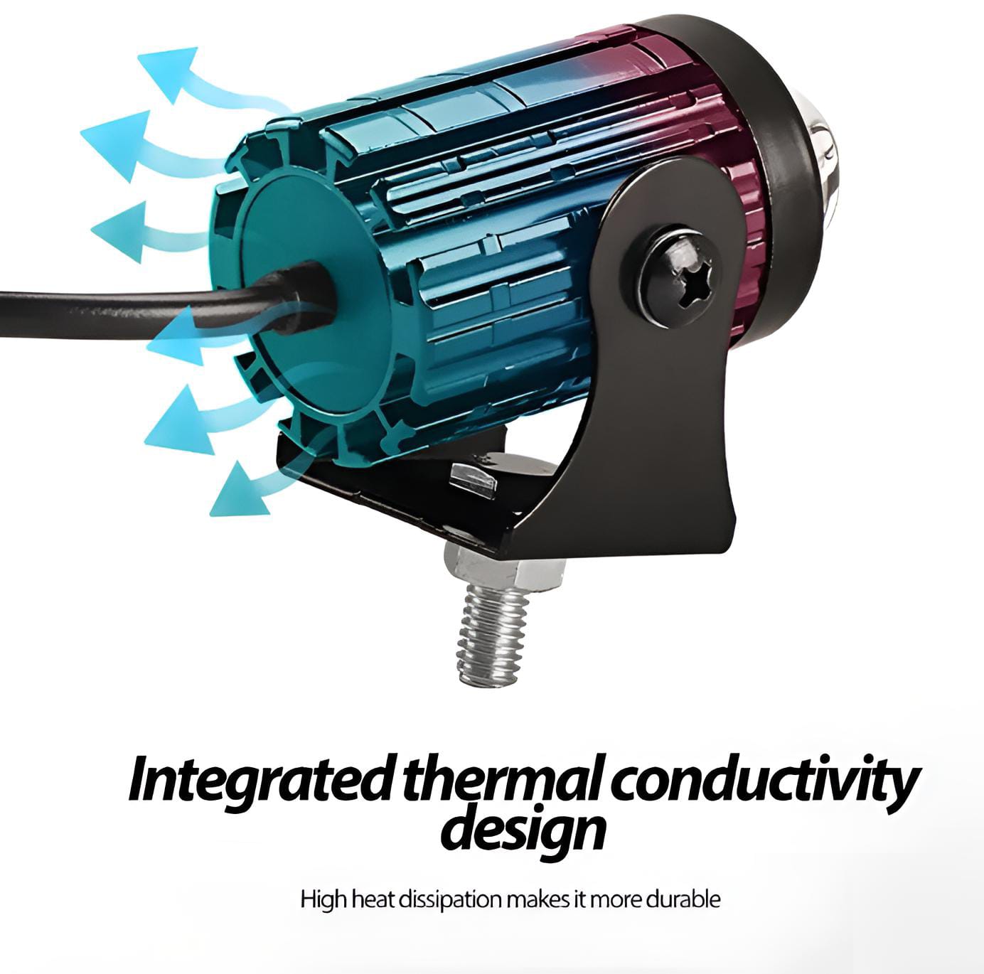 (1pcs) New Mini Driving Fog Light for All Motorcycle, Cars, Jeep Dual Function White-Yellow Lens Projectors Auxiliary Light 20w