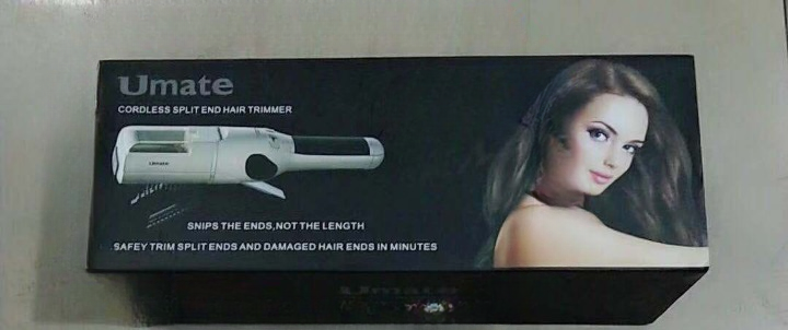 Split ender hair trimmer Automatic Cut Split End Remover Hair Trimmer Clipper for Dry, Damaged and Brittle Split Ends for Men & Women Repairing Treatment (chargeable)