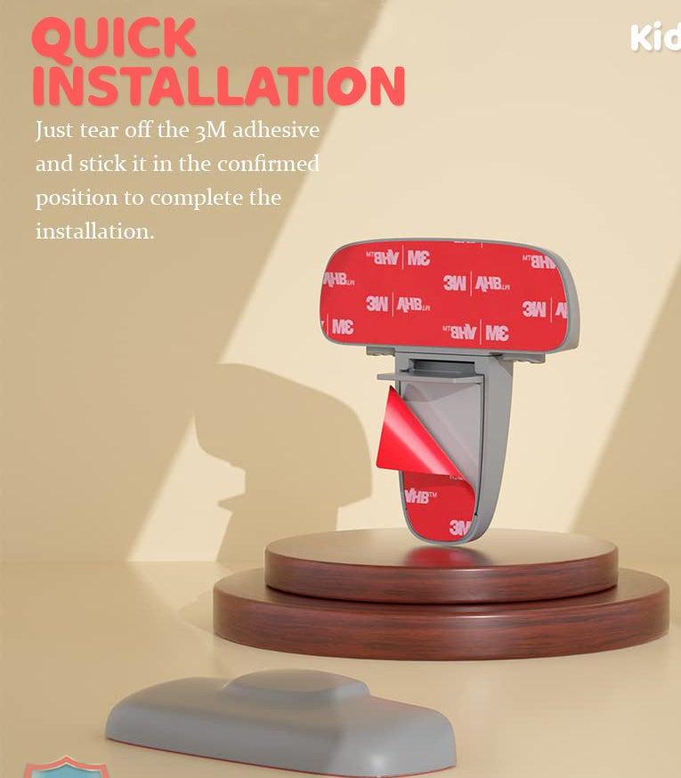 Child Safety Fridge Lock , Baby Safety Refrigerator Freezer Door Lock, No Tools Need or Drill