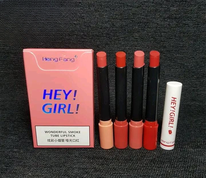 Hey Girl Pack of 4 Smoke Lipstick