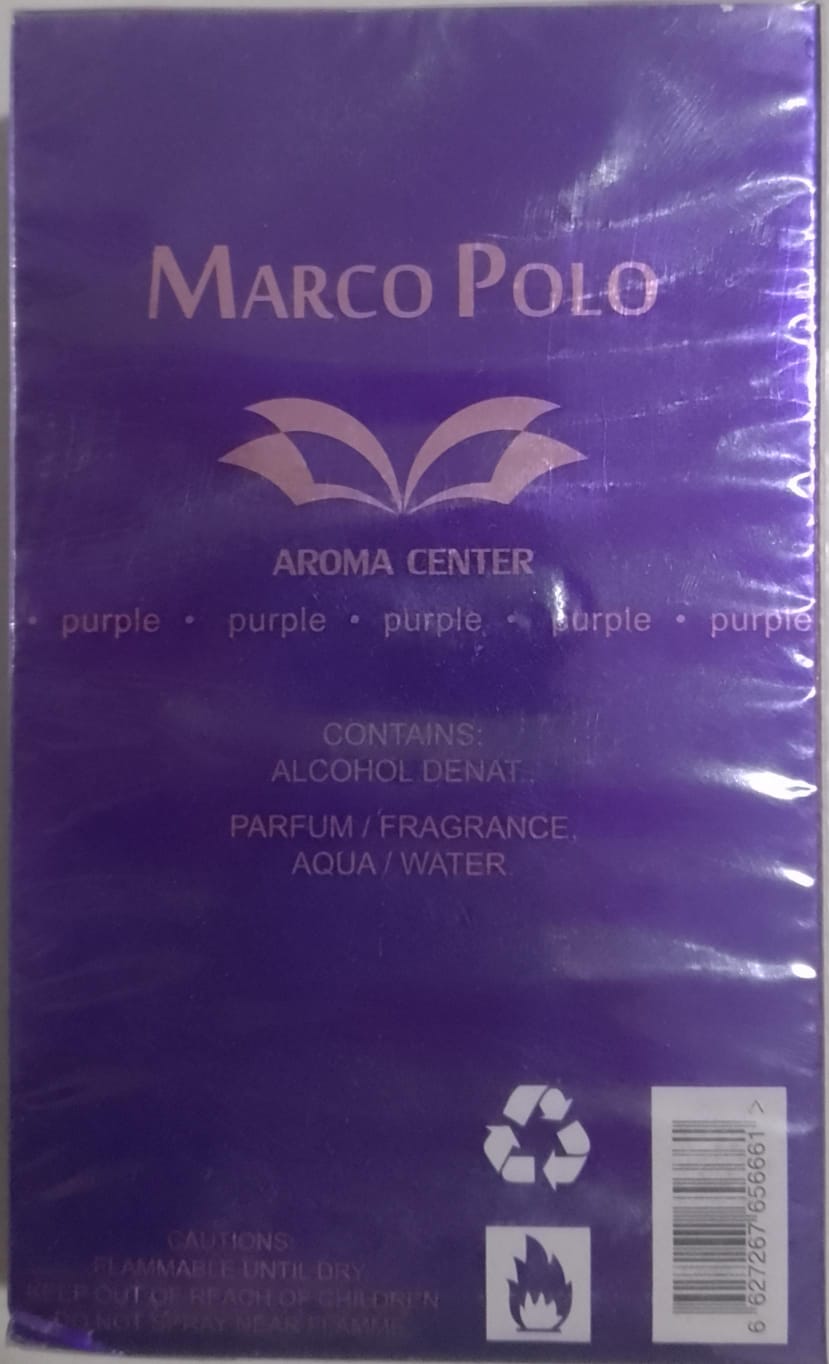 MARCO POLO Cover Me Purple Fragrance Perfume for women - Eau de Parfum Natural Spray, 100ml (3.4 fl.oz.) Specially for ladies