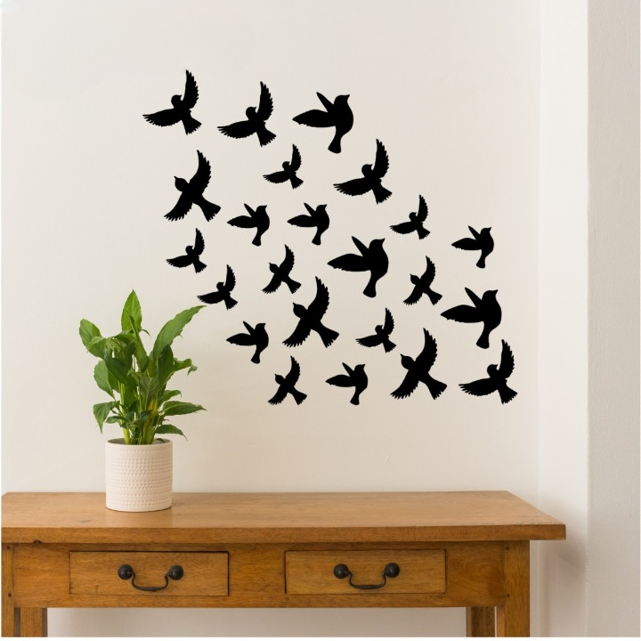 Buy One ( Pack Off 30 ) Get One ( Pack off 30 ) Free 3D Wooden Sparrow Buy One Get One Free | Wooden Wall Decoration Items for Home, Bedrooms Inspire Kids and Look Decent