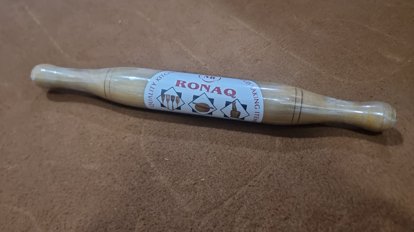 Belan Gujrati Slim – Wooden Thin Rolling Pin / Gujrati Slim Roller | Belan Slim Excent | Best Quality Belan | Wooden Belan For Home - Belan Gujraati Slim