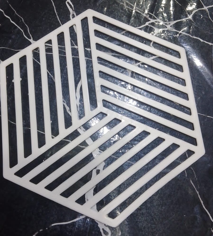 1PCS Multifunction Heat Resistant Silicone Mat Drink Cup Coasters Nonslip Pads Pot Holder Table Placemat Kitchen Accessories (random color)