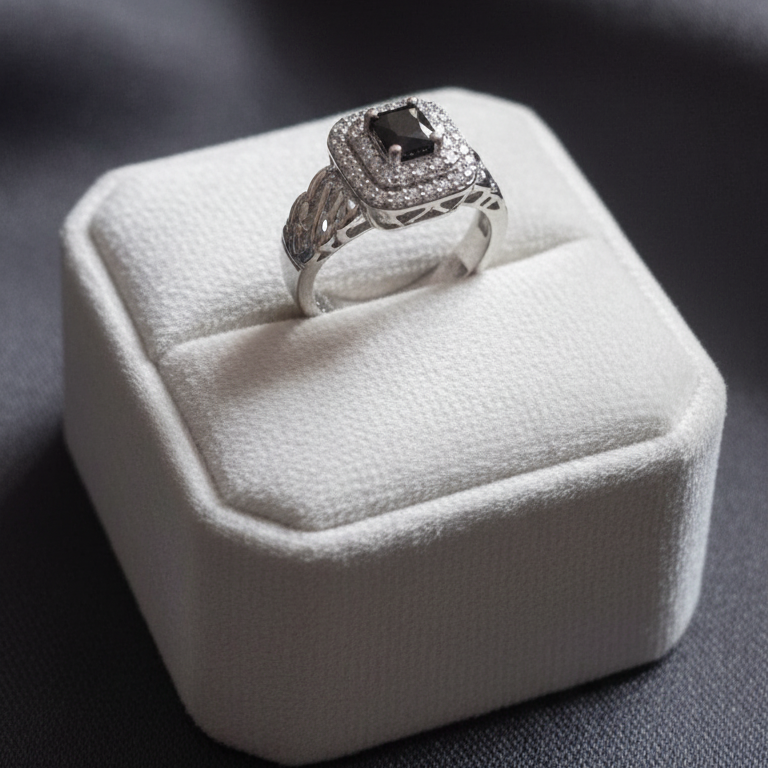 Sparkling Zircon Rings For Women | Stylish Crystal Design Fashion Jewelry For Daily And Party Wear PXJ-133 (Pink)