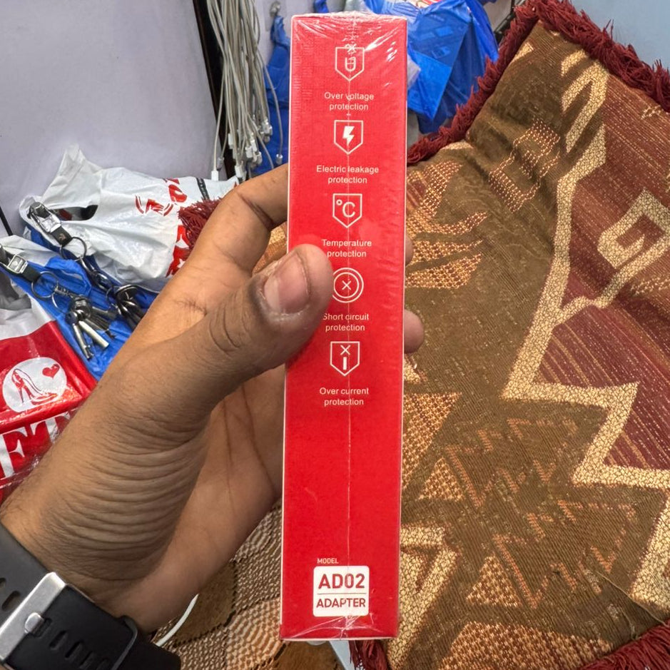 Maxon AD02 25W Adapter Power 25WPD Fast Charger Compatible For IOS Android Mobile Phones Electric Leakage Protection Temperature Protection (Without Cable)