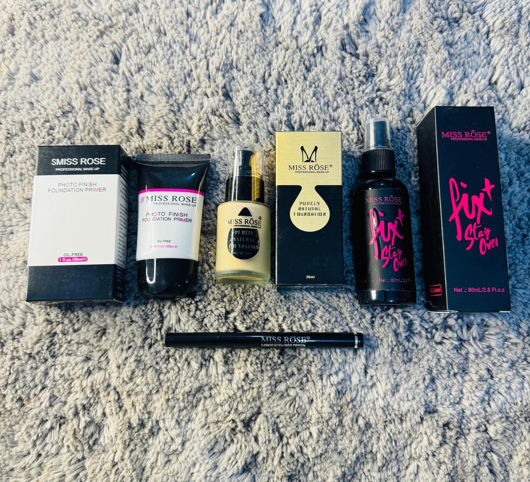 4 in 1 Makeup Deal Primer,Fixer, Marker Liner and many more for girls