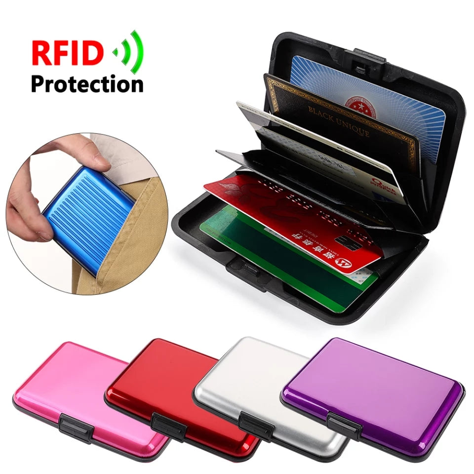 Aluma Wallet Waterproof &amp; Damage-proof Wallet for Men &amp; Women (Random Color) Made in China