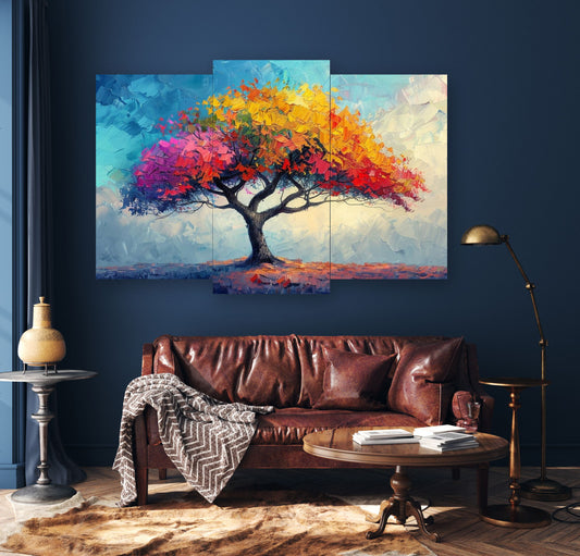 Tree Sticky Phototiles Wall Art – Tree Decor For Home &amp; Office