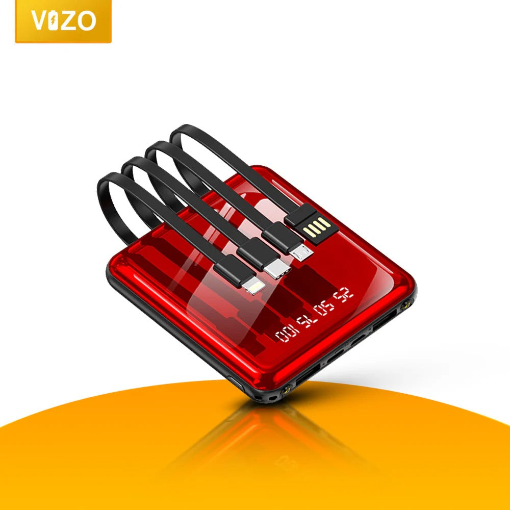 VPB16 – 10,000mAh Compact Power Bank | Vizo VP 16TH Power Bank | Mobile Phone Power Bank - Android Power Bank - Random Color