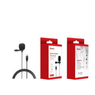 Jmary  TikTok Type-c Lavalier Microphone with Clip Compatible Mobile, Laptop Tab etc