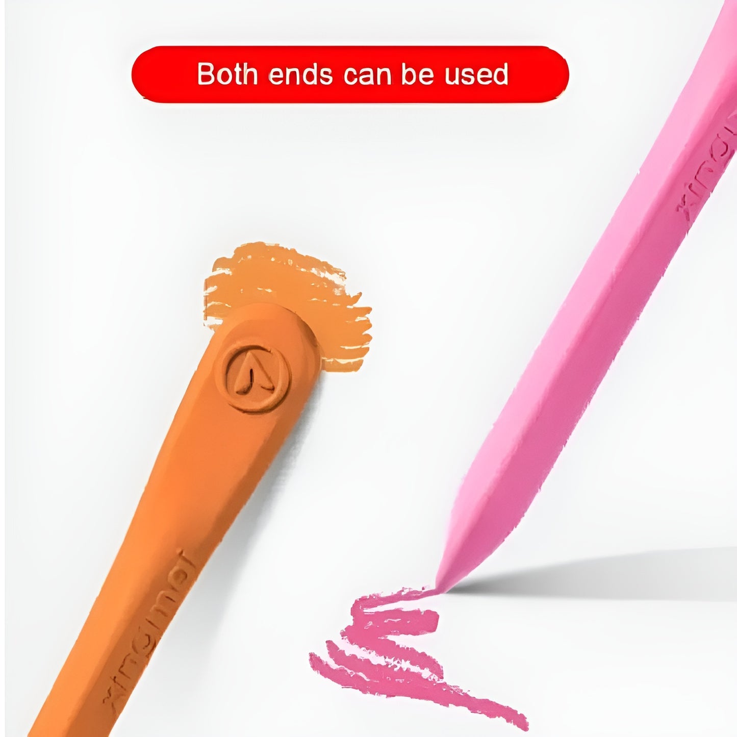 Children Pack of 12 Plastic Crayons, 12 Vibrant Crayons Colors, Caryon Pencils