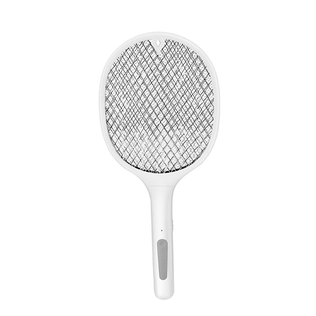 Mosquito Racket Electric Fly Swatter Powerful USB Rechargeable Grid 3-Layer Mesh Home Fly Killer Lamp (random color)