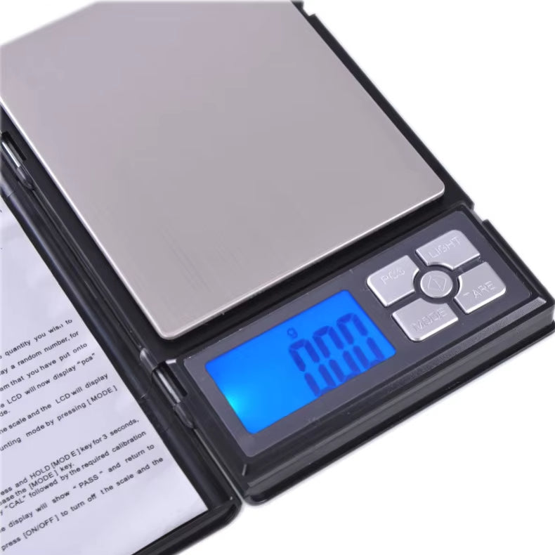 Note Book Style Portable Electronic Digital Kitchen Baking Carat Jewelry Weight Measuring Scale