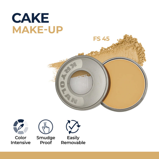 Kryolan - Makeup Cake | Best Quality Make Up Cake For Girls | Kryolan Makeup Cake For Girls - Women - FS 45