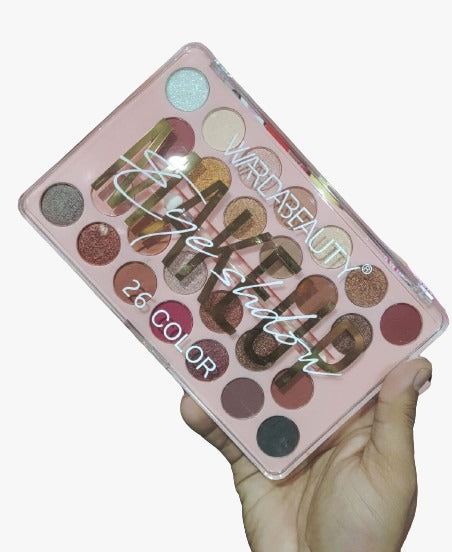 Warda Beauty 26 colors Matte Long Lasting Pigmented Eyeshadow palette