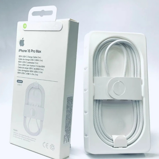 Apple USB-C 60W Fast Charging Cable (1m) – High-Speed Power