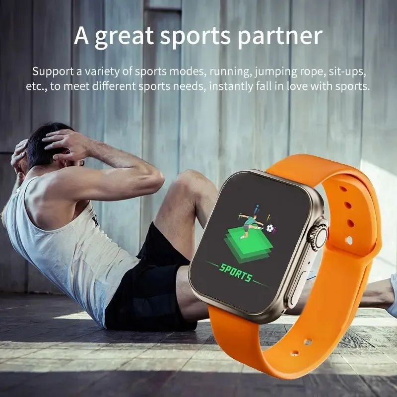 D20 Ultra Smart Watch Heart Rate Blood Pressure Oxygen Reloj Intelligent Smart Bracelet(random color)