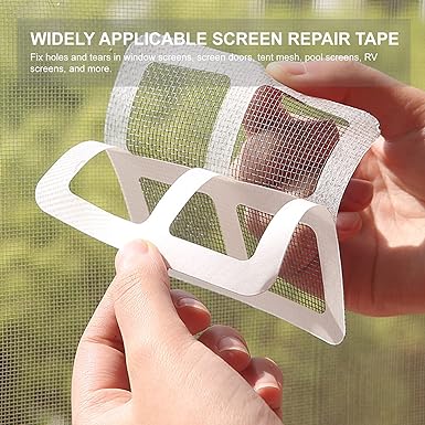(pack Of 10) Multifunctional Net Sticker Drainer Net For Bathroom - Kitchen Etc | Window Screen Repair Patches For Door Window
