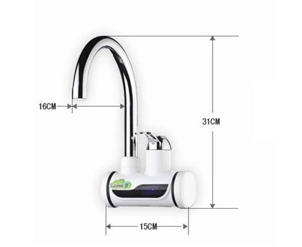 (with shower) Electric Hot Water Heater Faucet Kitchen Instant Heating Tap Water