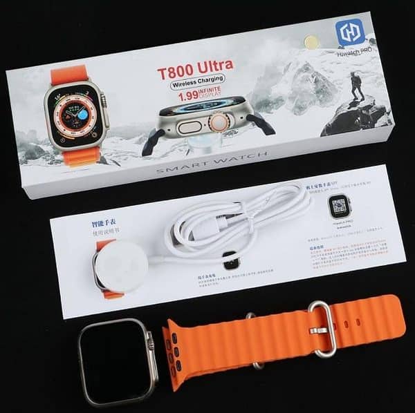 T800 Ultra Smart Watch Series 8. (Random Color)