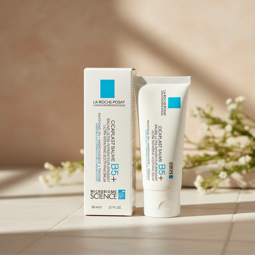 La Roche-Posay Cicaplast Baume B5+ Ultra-Repairing Soothing Balm For Multi-Purpose Skin Care Suitable For Adults Children And Babies (80ml)