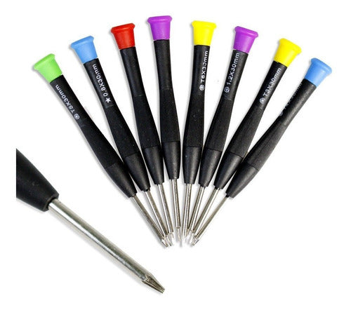 8 in 1 Screwdriver Set for mobile laptops and tablets repairing SH-6308A  (random color)