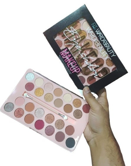 Warda Beauty 26 colors Matte Long Lasting Pigmented Eyeshadow palette