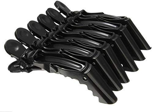(Pack Of 6) Professional Hair Sectioning Crocodile Hairdressing Clips For Women