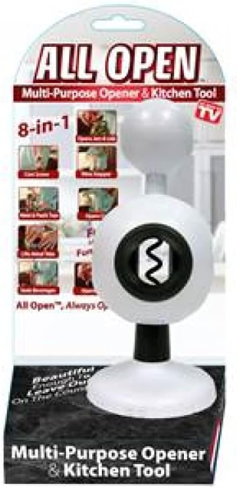 All Open 8 in 1 Multi-purpose Opener &amp; Kitchen Tool | Destapador Multiusos 8-en-1 Destapa todo.