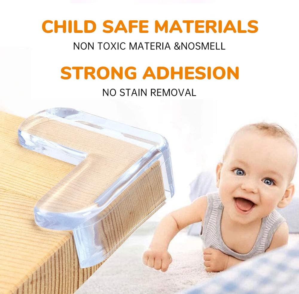 4PCS Set Child Protection Angle Corner Protector Baby Safety Corner Protector- silicone table protector cover