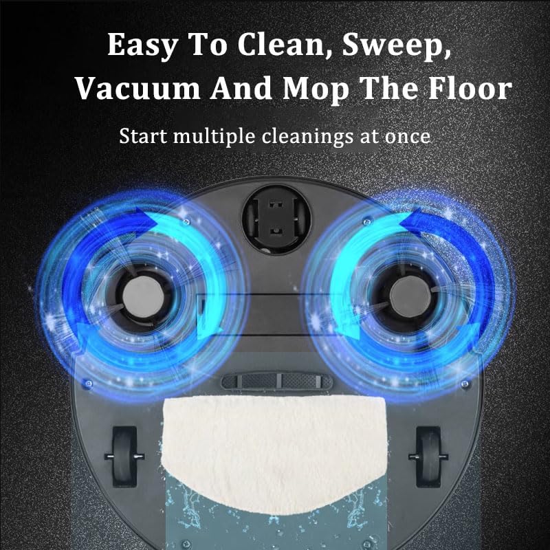 Portable Wireless Smart Mini Sweeping Robot Mopping 3 In1 Rechargeable Cleaning Machine Vacuum Cleaner For Home Office Robot (random colors)