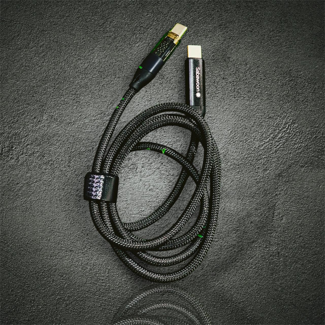 Sabawoon Type-C to Type-C 120W Fast Charging Cable – Ultra-Durable, Super-Speed Power Delivery