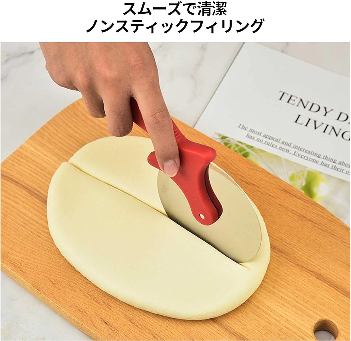 Pizza Cutter, Pizza r Big Size  Cooker Stainless Steel, Commercial Use, Kitchen Helper(random color)