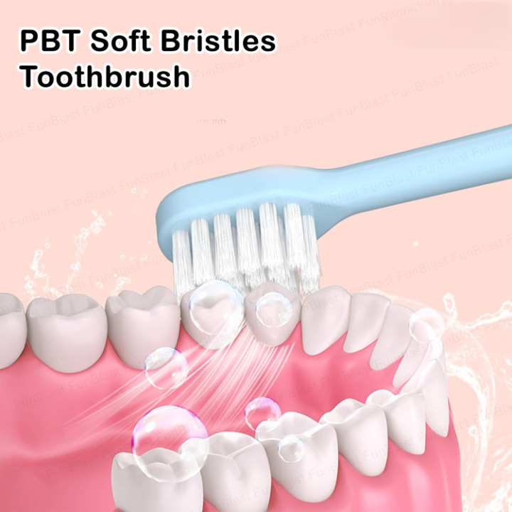 CHOFN Kids Toothbrush Set (3–12 Years) – Soft Bristles with Toy Car (Random Designs)