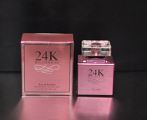24K  Millionaire Perfume Women's Eau de Fruity Scent 50ml (original)