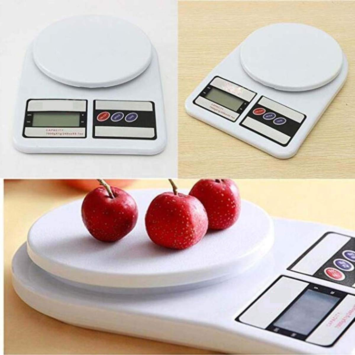 Digital Kitchen Weight Scale | 10 kg Capacity | Measures in g & oz | Without LED