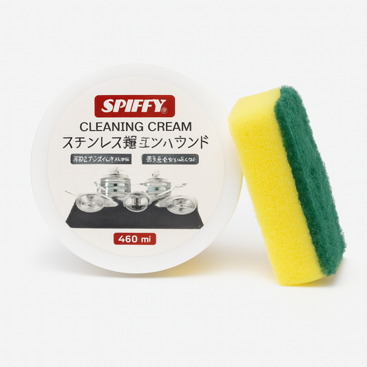 Spiffy Stainless Steel Cookware Cleaning Cream – 400ml Powerful Kitchen Utensil & Cookware Cleaner