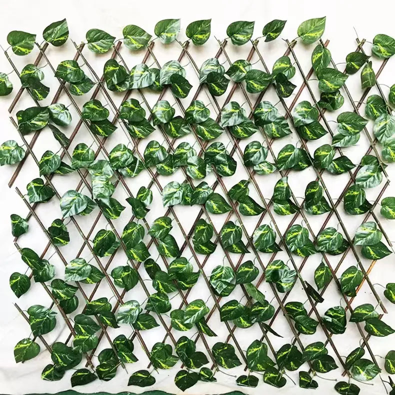 Green leaves bail Greenhome Plant Simulated Wide Application Plastic Decorative Green Vine Decor for Home