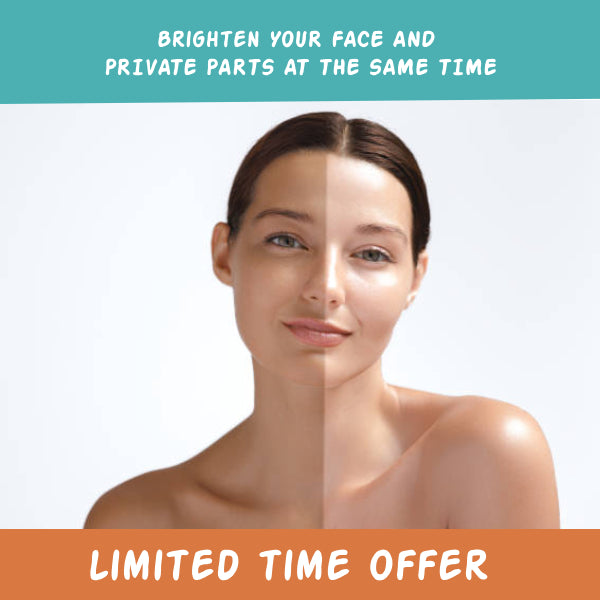 Pack Of 02 | The Health Healer Night Cream 50 ml And Whitening Cream 30ml for Private Areas &amp; Private Part – Effective Brightening for Underarms and Sensitive Area for Men and Women | 7 Days Results