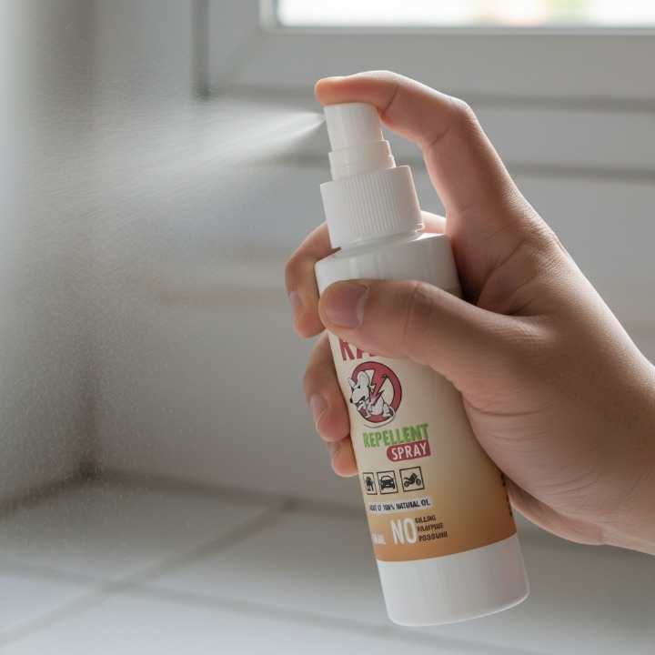 Rat Repellent Spray 50ml – Natural, Safe &amp; Non-Toxic Rodent Deterrent for Home, Kitchen, Car, and Storage Areas