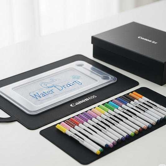 Reusable Water Drawing Mat for Kids – Educational Alphabet &amp; Number Learning Toy with Magic Pens