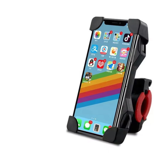Mobile Phone Holder Stand for Bicycle &amp; Motorcycle – Universal 360° Rotation Mount ( random color)