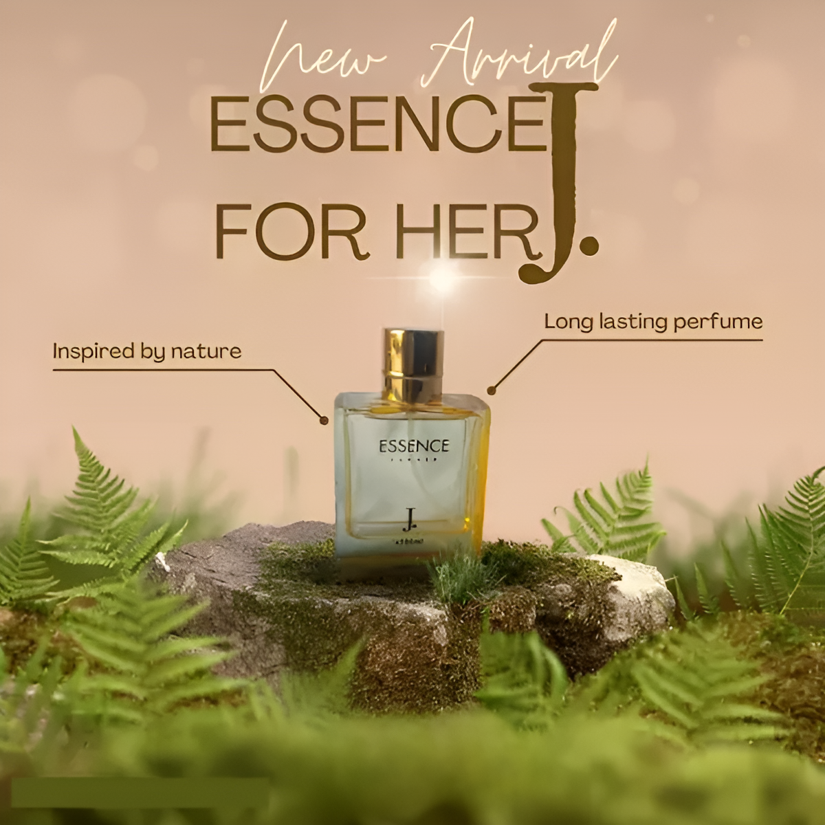 J. Essence Perfume For Her, 100ml For Girls and Women