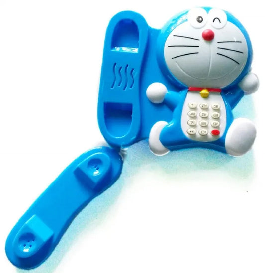 Doremon Telephone for Kids Learning Talk on Phone For Kids Boys Girls (random color)