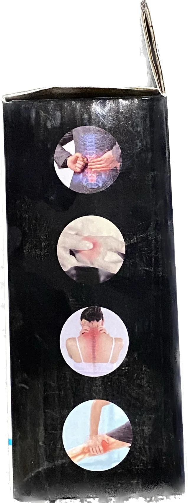 Black Mini Facial Gun – Portable Deep Muscle & Face Massager for Gym and Home Use