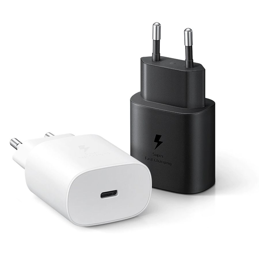 Samsung 25W Charger | Super Fast Charging | USB Type C Fast Charger With Box | Samsung 25w PD Adapter
